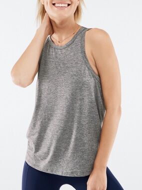 Fabletics Dry-Flex Twisted Open Back Tank